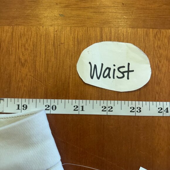 Extra High-Rise Taylor Wide Leg Trousers XL By Old Navy cream white - Picture 3 of 9